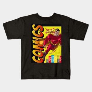 Comics Super Guy Kids T-Shirt